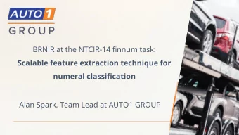 BRNIR at the NTCIR-14 finnum task:  Scalable feature extraction technique for  numeral