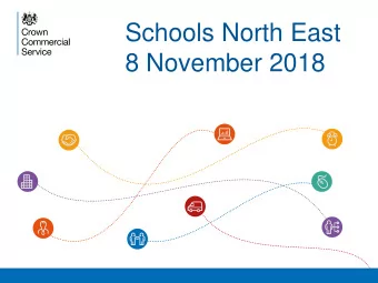 Schools North East  8 November 2018  Understanding the Supply Teachers deal  Agenda  Overview of