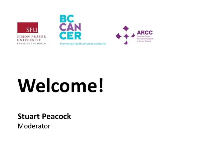 welcome