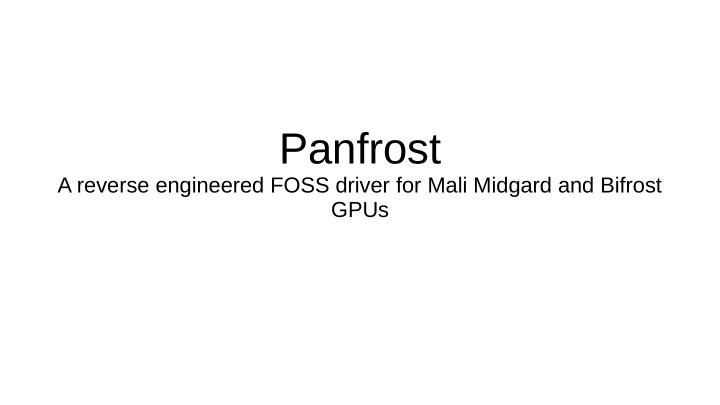 panfrost