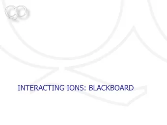 Trapped Atom-Light Interaction  2-level atom trapped in harmonic potential  |e&gt;    &quot; !