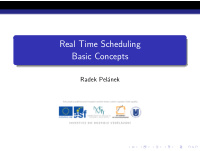 real time scheduling basic concepts