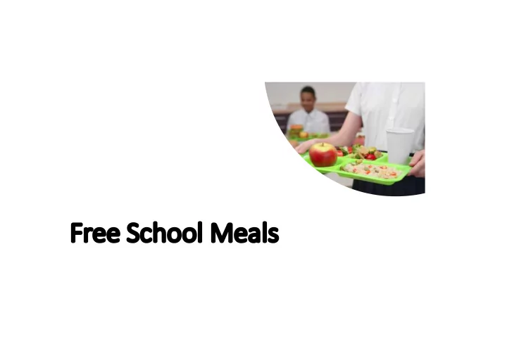 fr free scho chool me meals s introduction of uifsms