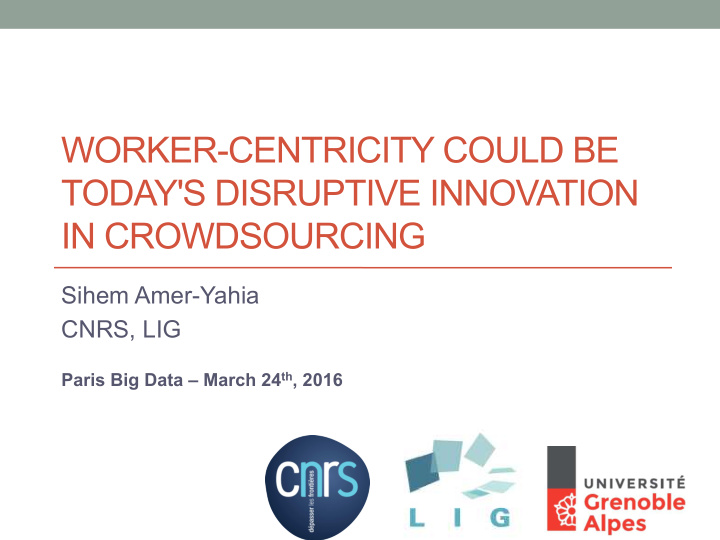worker centricity could be today s disruptive innovation
