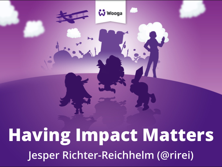 having impact matters