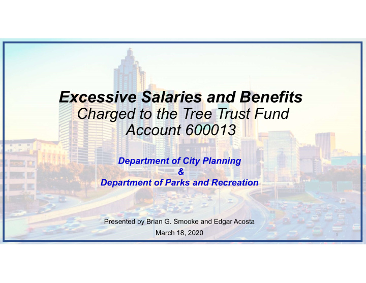 excessive salaries and benefits