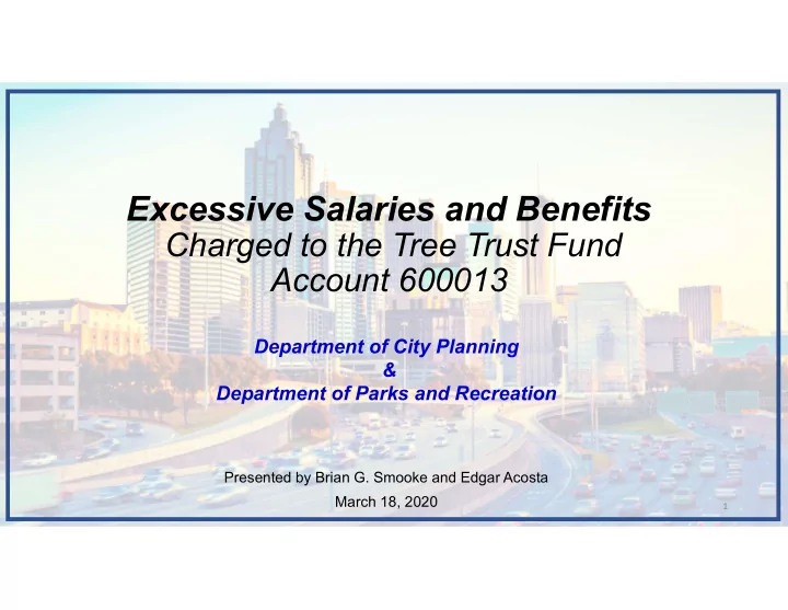 excessive salaries and benefits