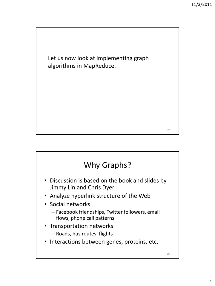 why graphs