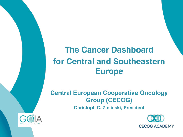 the cancer dashboard for central and southeastern europe