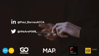 WELCOME  @Paul_BarnesACCA  @WeAreMAP_  WeAreMAP.co.uk  3  BUILD A DATA-DRIVEN  HYBRID  AGENCY