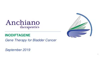 September 2019  1  Safe Harbor Statement  This presentation contains forward-looking statements