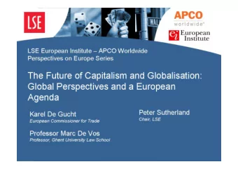 24/03/2010  24/03/2010  The Age of  the Twin Crises  24/03/2010  Basic purpose and scope  To look