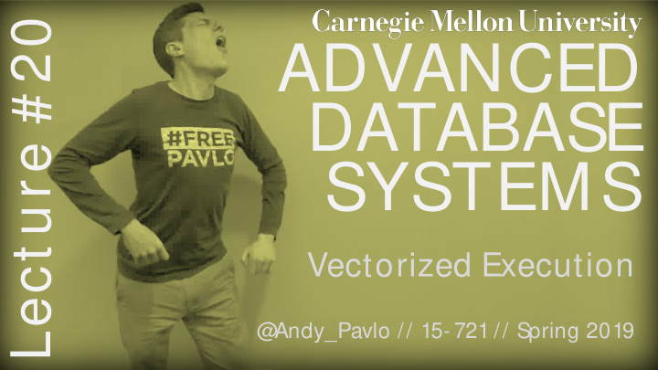 advanced database systems