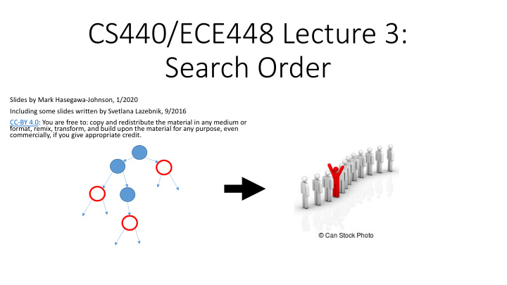 cs440 ece448 lecture 3 search order