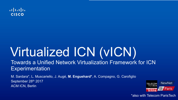 virtualized icn vicn