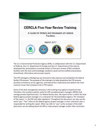 The U.S. Environmental Protection Agency (EPA), in collaboration with the U.S. Department of