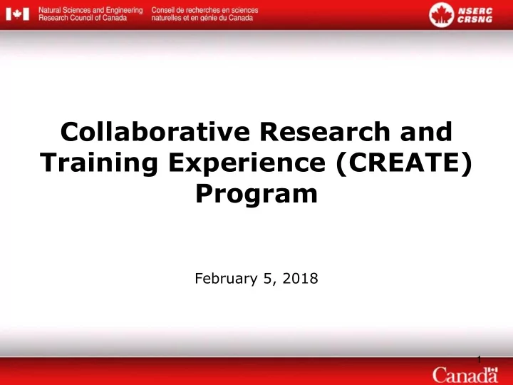 collaborative research and training experience create