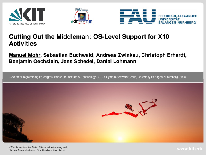 cutting out the middleman os level support for x10
