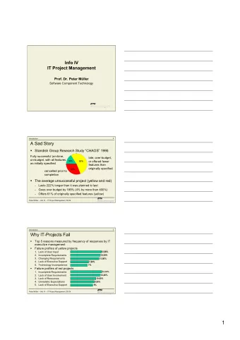 1  4  Introduction  How to Avoid Troubled Projects    Apply proper engineering