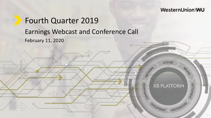 fourth quarter 2019