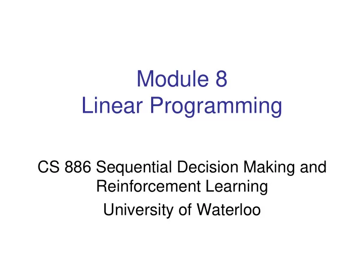 module 8