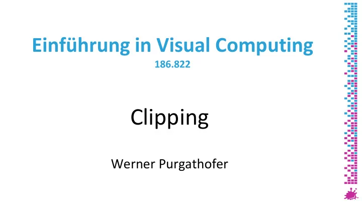 clipping