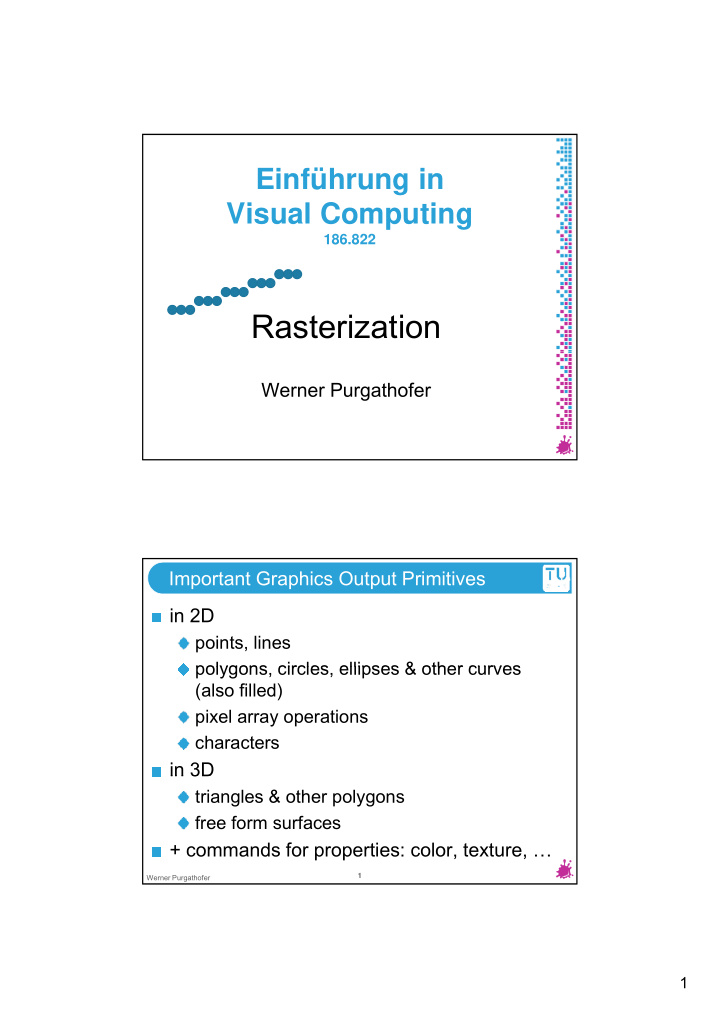 rasterization