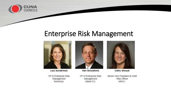 en enterp rpri rise r risk m management