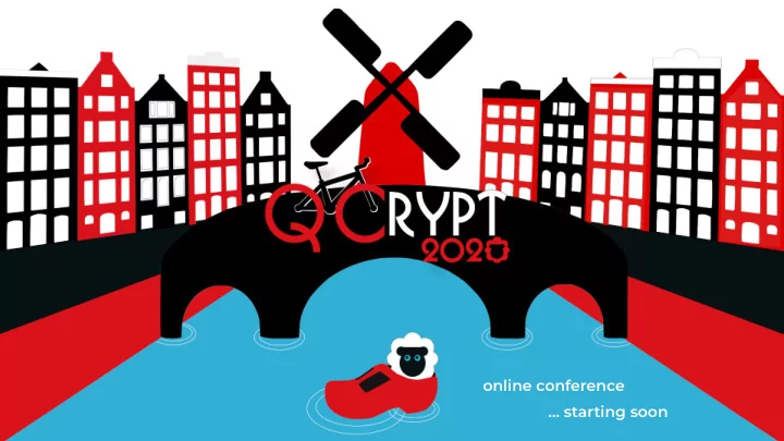 online conference starting soon welcome from the