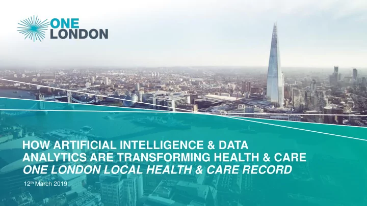 how artificial intelligence data analytics are