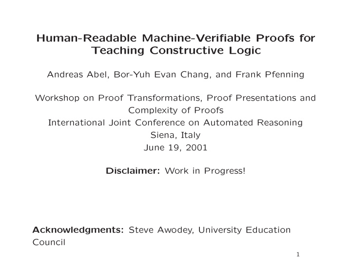 human readable machine verifiable proofs for teaching