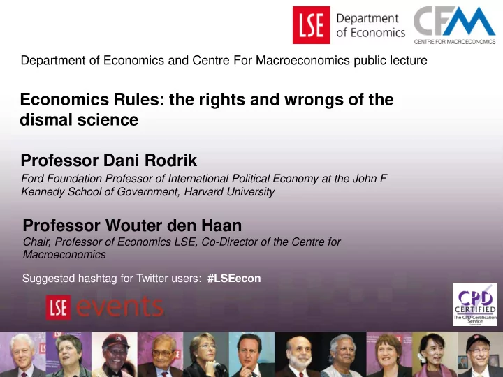 economics rules the rights and wrongs of the dismal
