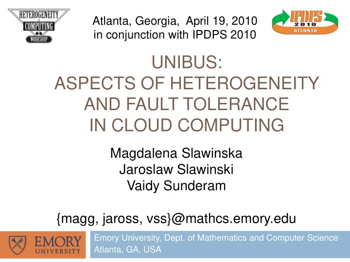 aspects of heterogeneity