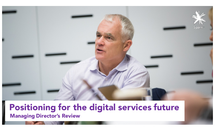 positioning for the digital services future