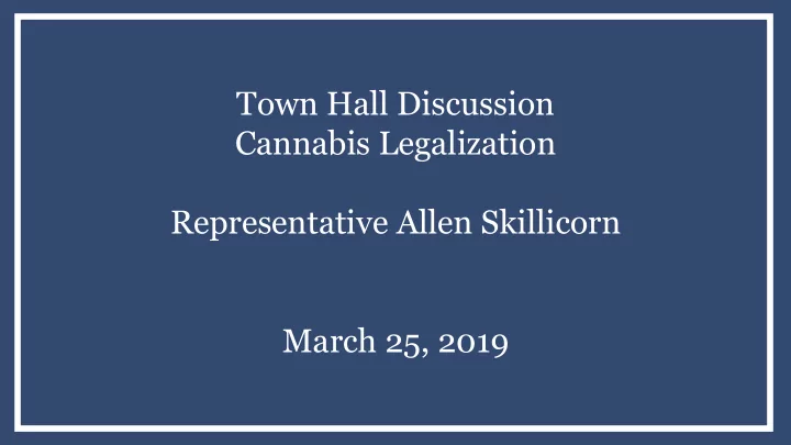 town hall discussion