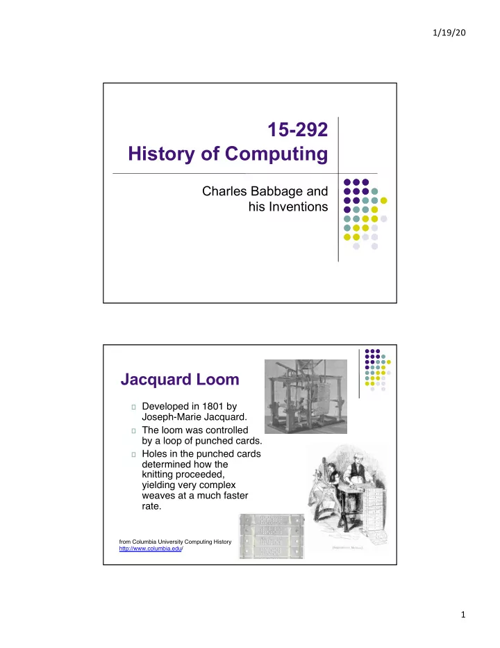 15 292 history of computing