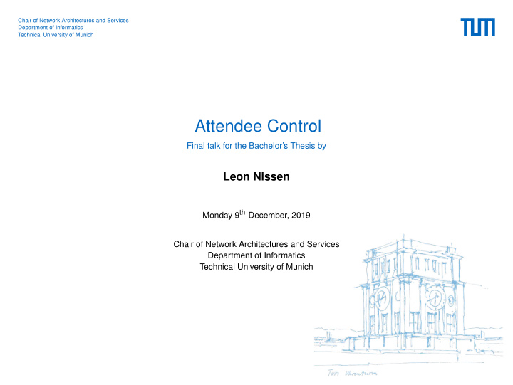 attendee control