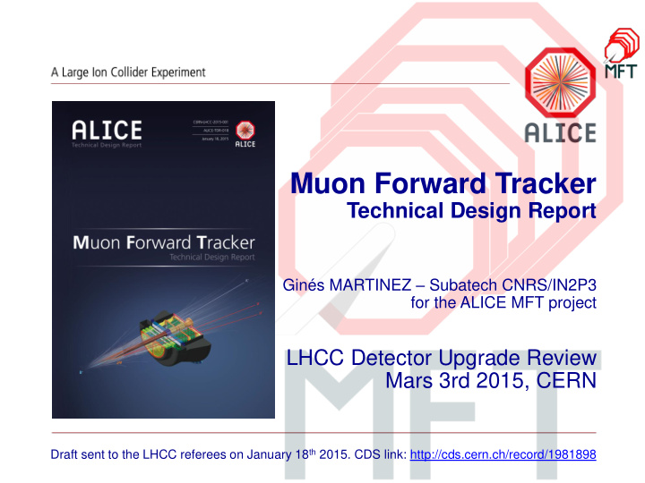 lhcc detector upgrade review mars 3rd 2015 cern draft