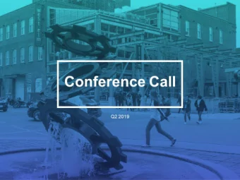 Q2 2019  Forward-looking Statements and Non-IFRS Financial Measures This material may contain