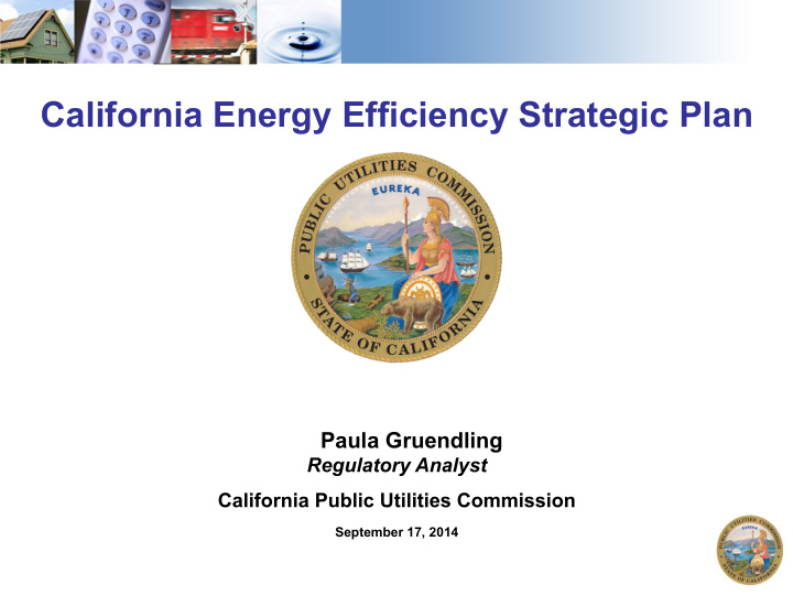 california energy efficiency strategic plan