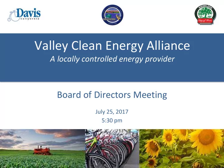 valley clean energy alliance