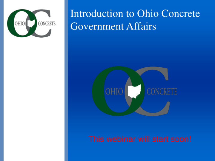 introduction to ohio concrete