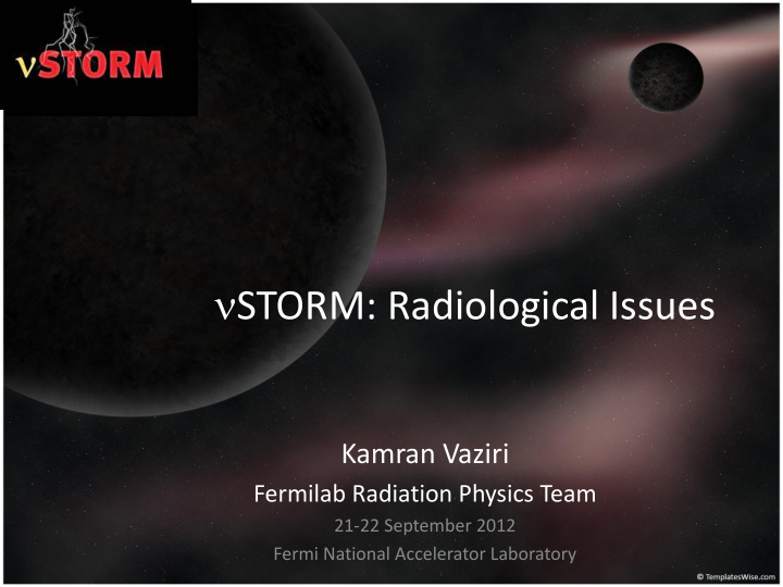 n storm radiological issues