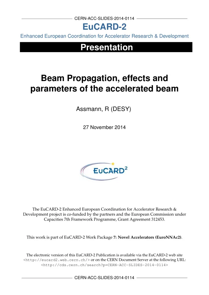 eucard 2