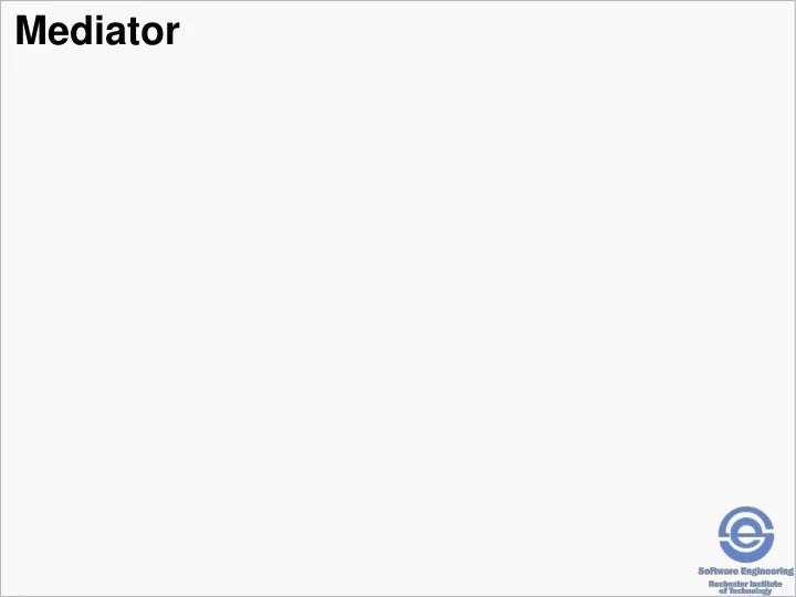 mediator