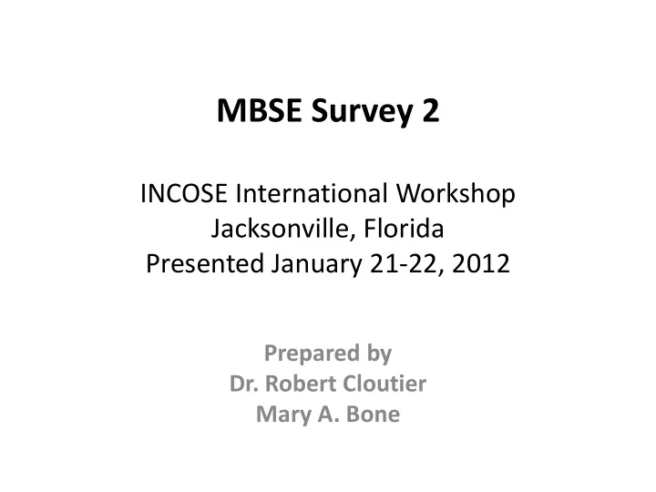 prepared by dr robert cloutier mary a bone question 1