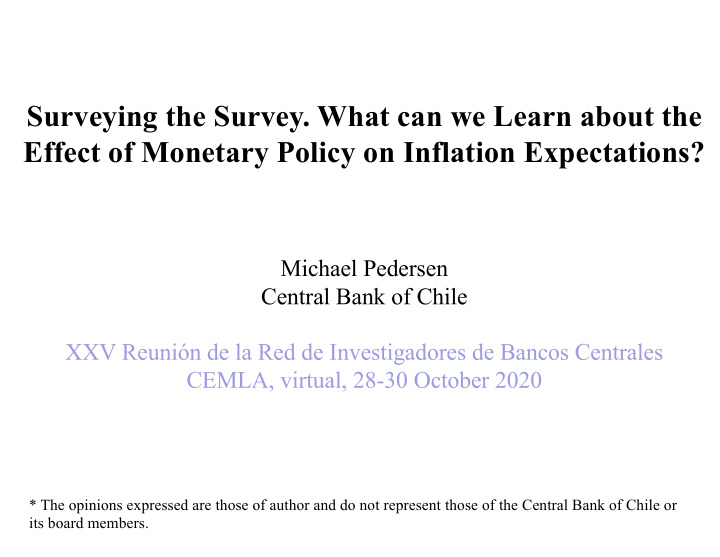 surveying the survey what can we learn about the effect