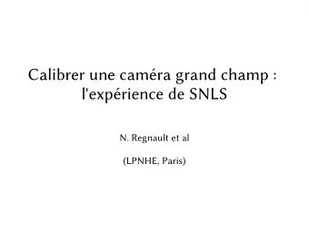 C  a  l  i  b  r  e  r  u  n  e  c  a  m    r  a  g  r  a  n  d  c  h  a  m  p  :  l  '  e  x  p