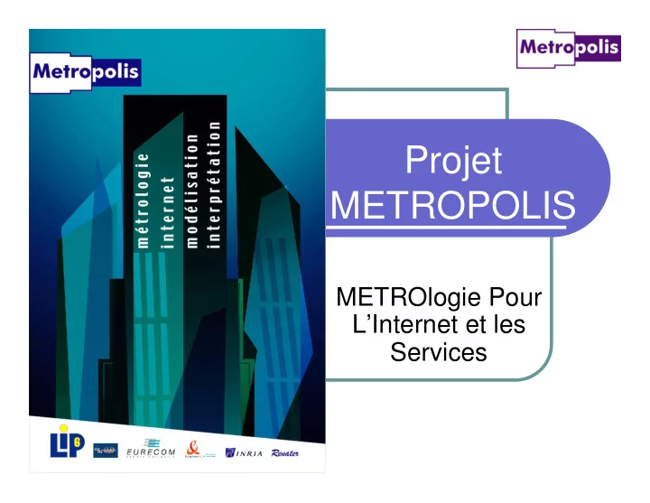 projet metropolis