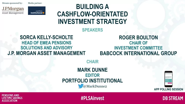 building a cashflow orientated investment strategy